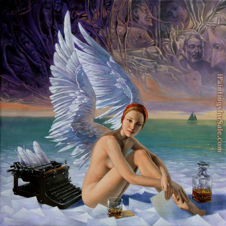 Michael Cheval Angel of Key West